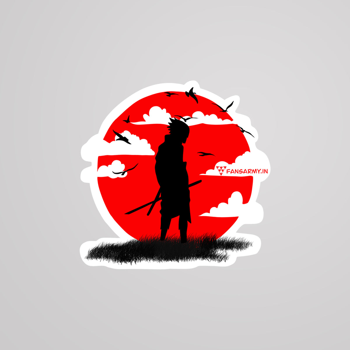 Shop Itachi Anime Sticker Buy Naruto Itachi Sticker Fans Army