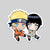 Naruto Hinata Anime Sticker